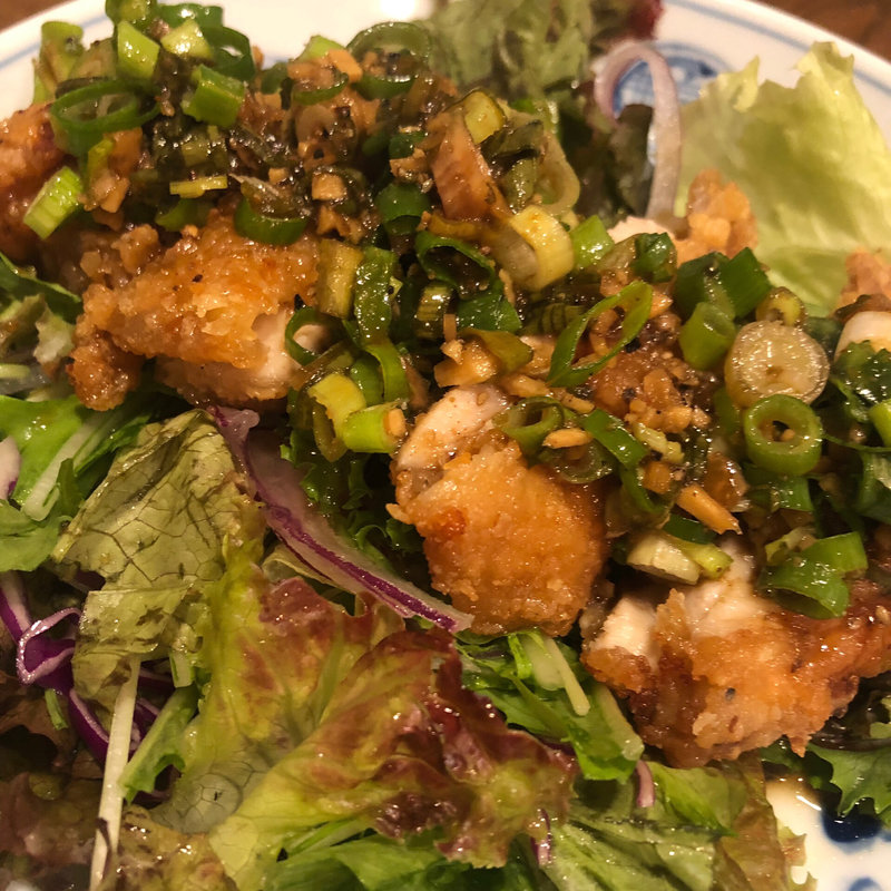 油淋鶏(梅田日本酒隠れ家リール食堂)