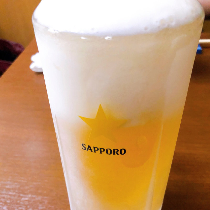 サッポロ黒ラベル生(棟梁)