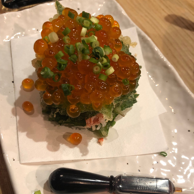 天ぷらのミルフィーユ(サカツヤ)