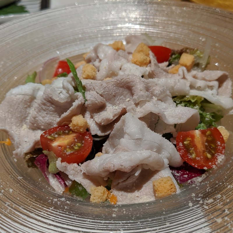 松阪ポークしゃぶサラダ(おもき　離れ　銀座店)