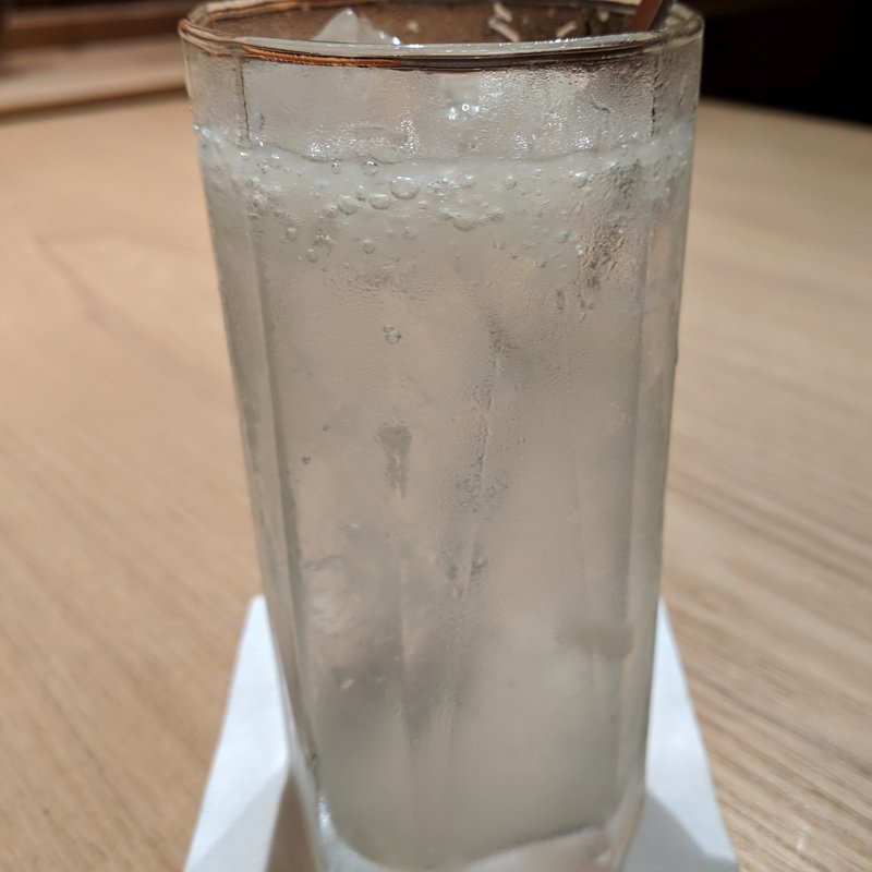 生搾りグレープフルーツサワー(おもき　離れ　銀座店)