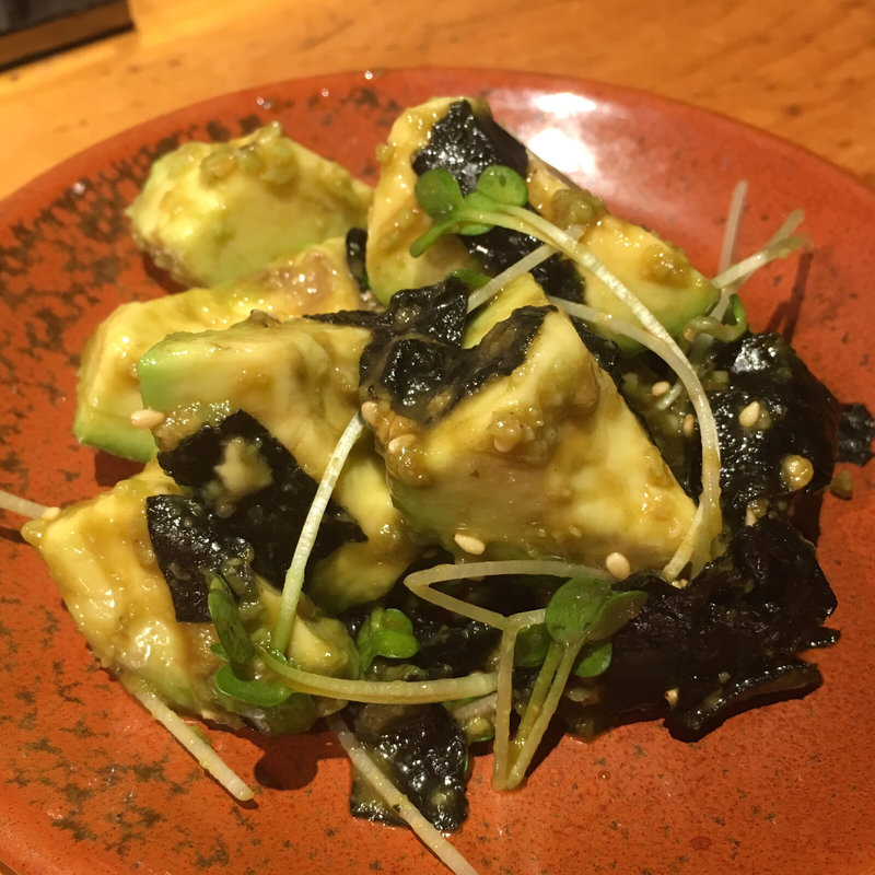 アボカド海苔ワサビ(酒場 あじとよ屋)