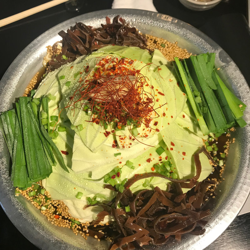 もつ鍋味噌味(もつ鍋 正時浪 （もつなべ しょうじろう）)