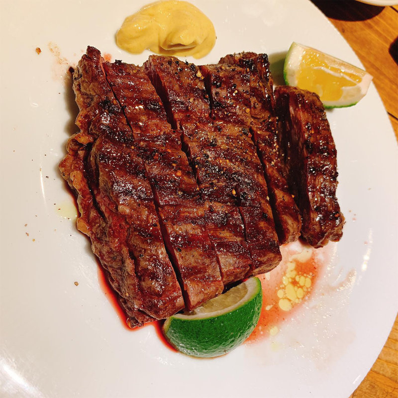 和牛サガリのロースト(トリッペリア コルテロ)