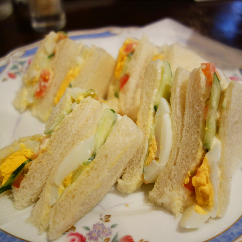 たまごサンド(珈琲 芽瑠辺)