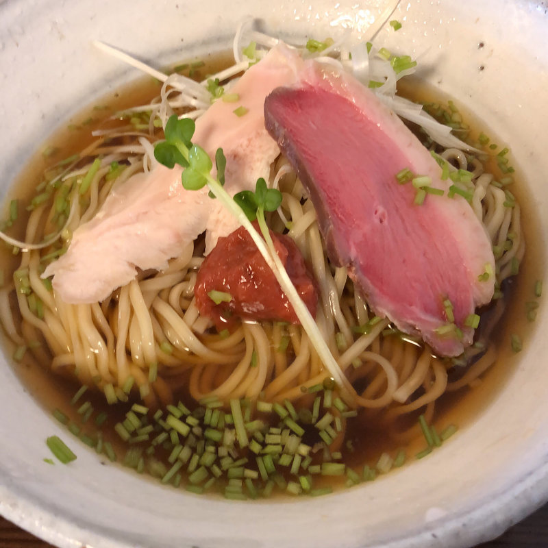 冷やしラーメン(麺屋下心)