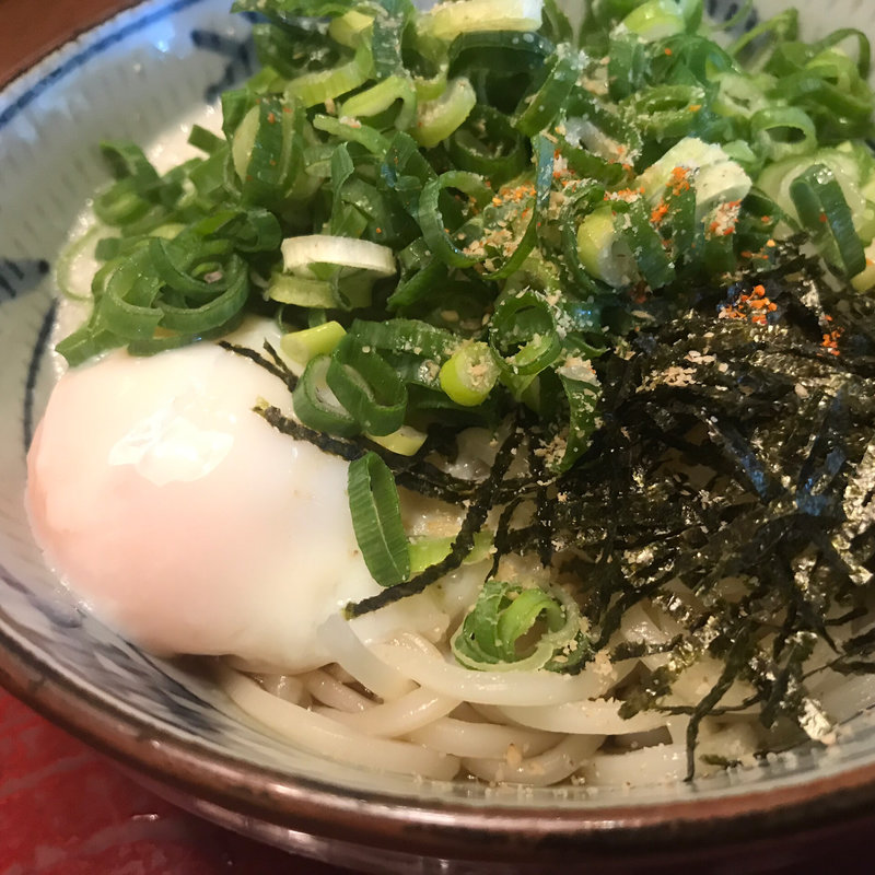 釜とろ玉うどん(金比羅製麺 京都大山崎店 )
