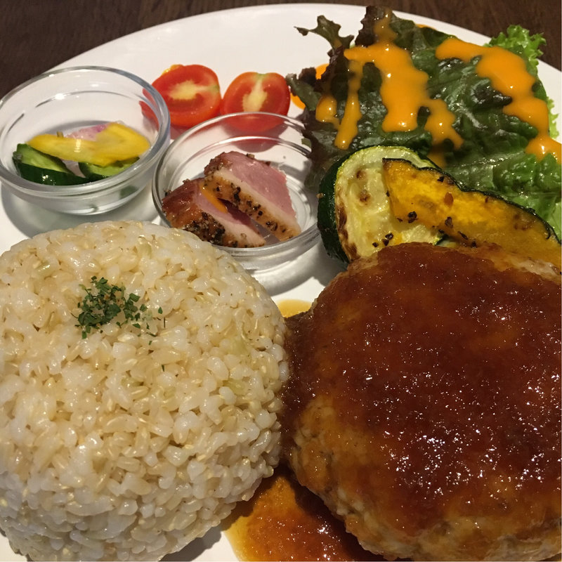 豆腐ハンバーグ(Cafe slow season)