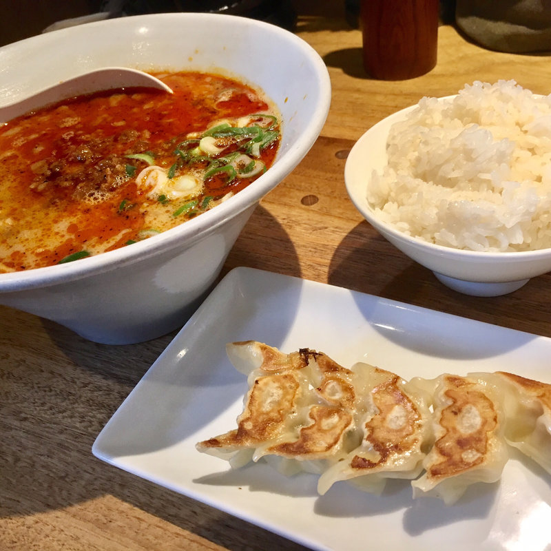 一風堂からか麺＋ランチAセット(一風堂 札幌狸小路店)
