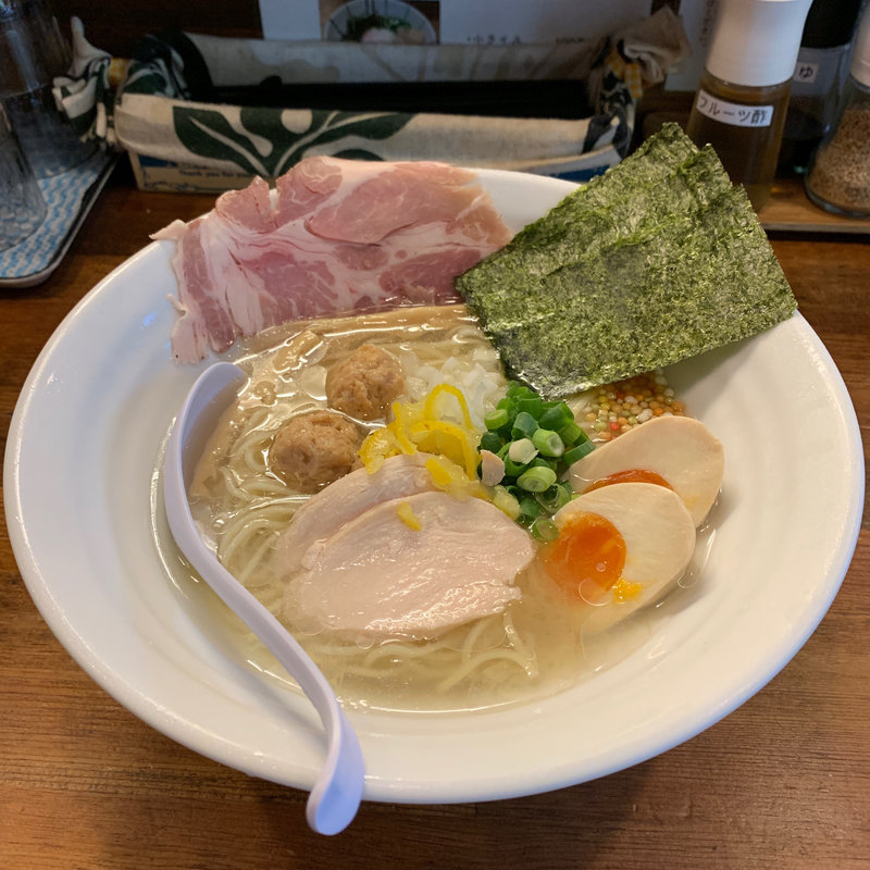 冷やし柚子鶏そば(麺屋 ゆるり。)