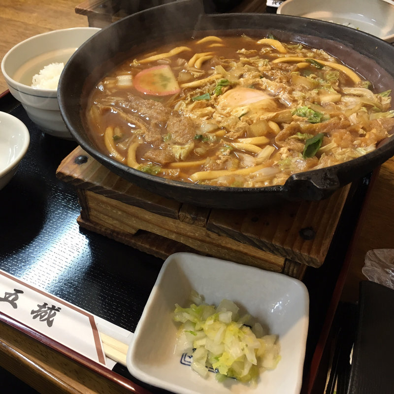 味噌煮込みうどん定食(五城)
