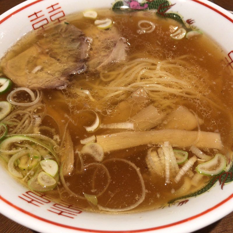 上海ラーメン(成龍萬寿山 本店 （せいりゅうまんじゅさん）)