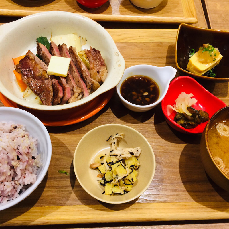 USリブロースステーキプレート(chawan エキュート立川店)