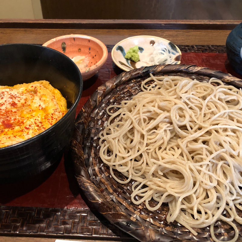 せいろ玉子丼セット(重吉)