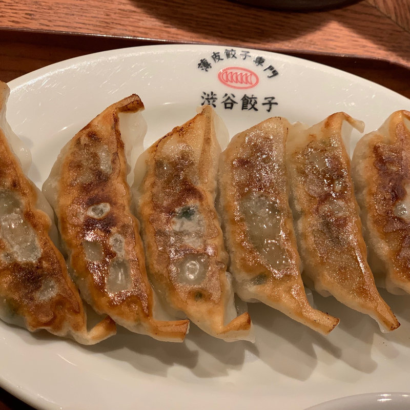 焼き餃子(薄皮餃子専門 渋谷餃子 新宿西口店)