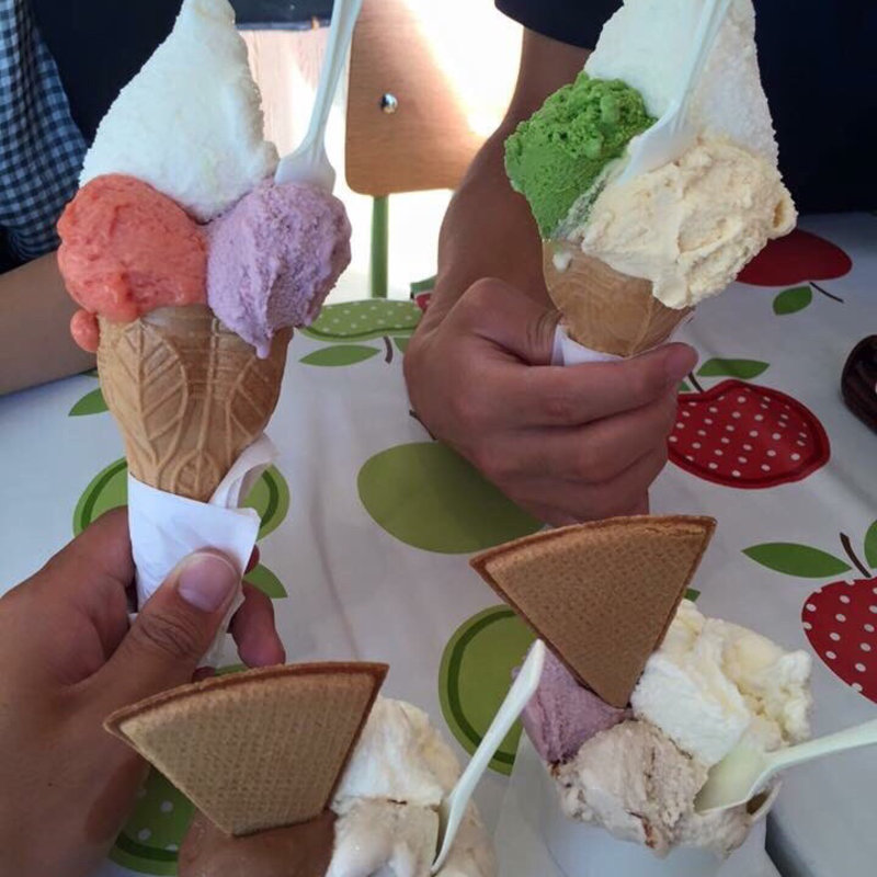ジェラートダブル又はトリプル(ジェラテリア ジジ(Gelateria Gigi))