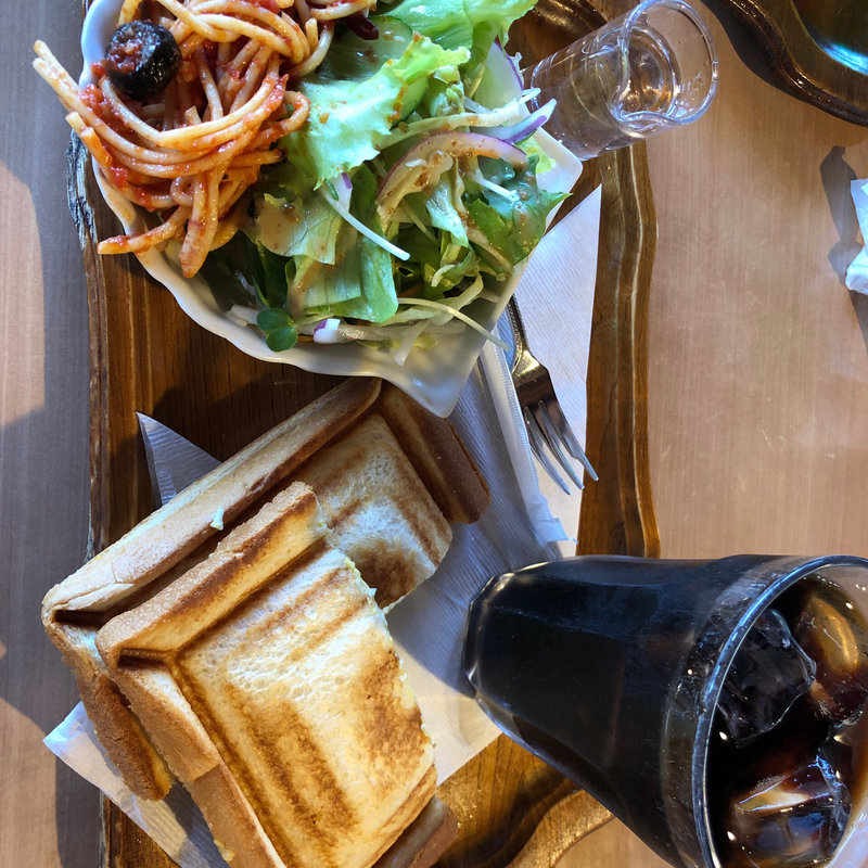 モーニング ホットサンド 卵(コーヒーハウス岡田 )