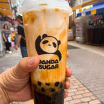 北海道牛乳黒糖タピオカ(PANDA SUGAR)
