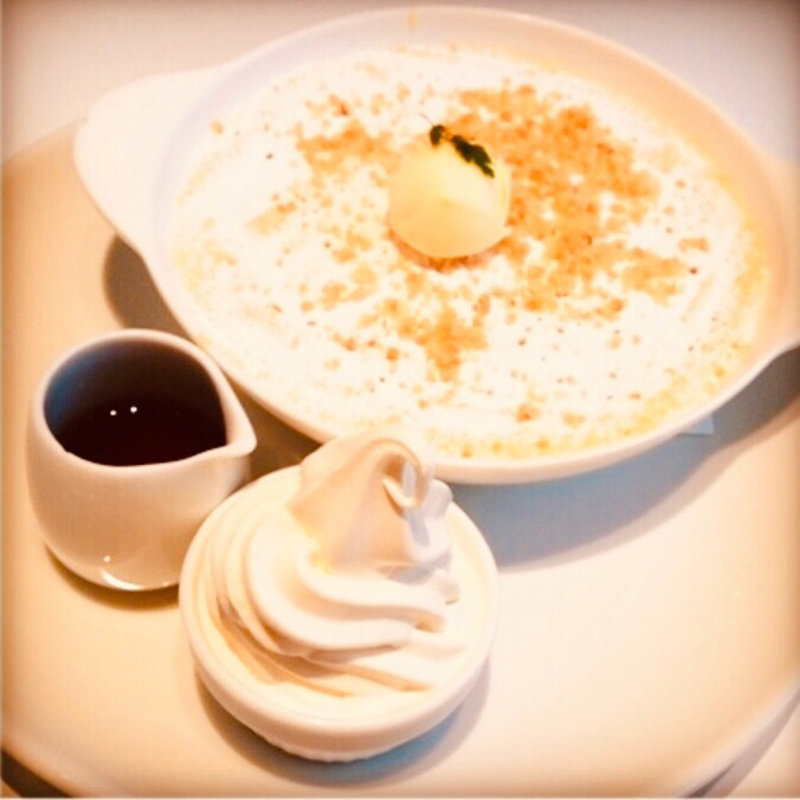 発酵バターのスチームパンケーキ(Butter 横浜ベイクォーター)