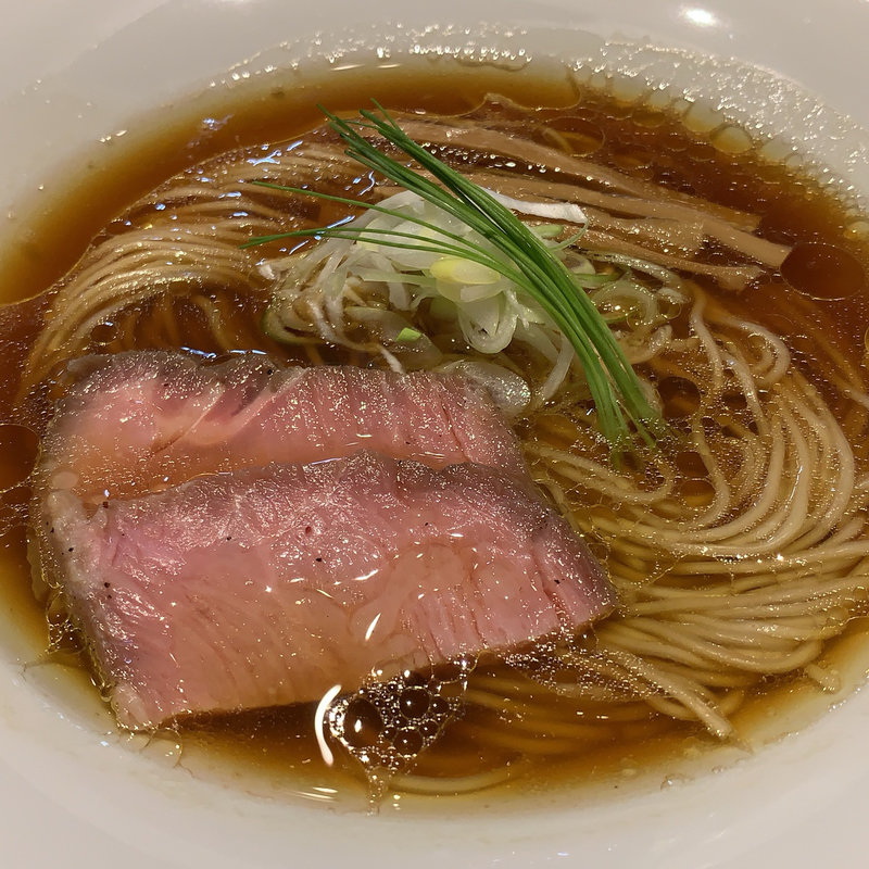 中華そば(宍道湖しじみ中華蕎麦 琥珀)