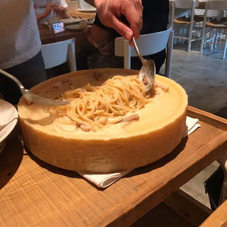 ピアーヴェチーズのカルボナーラ(Cheese Tavern CASCINA)