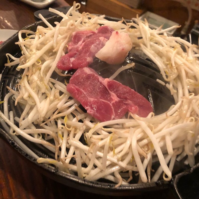 ジンギスカン ラム（中）(ラムジンギスカン羊々)