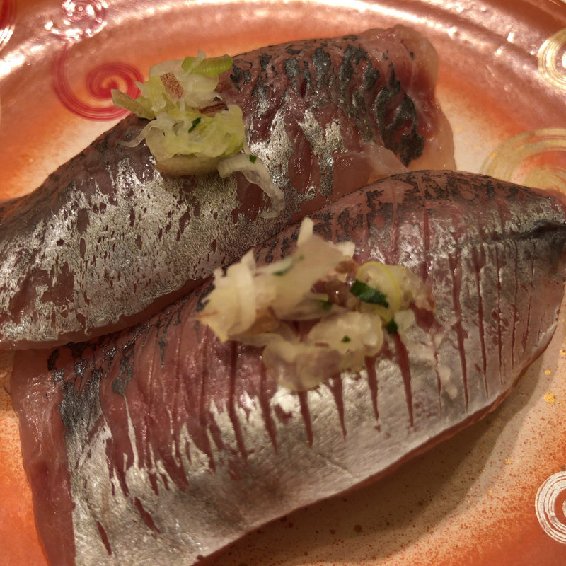 真あじ(回転寿し トリトン 東京スカイツリータウン・ソラマチ店)