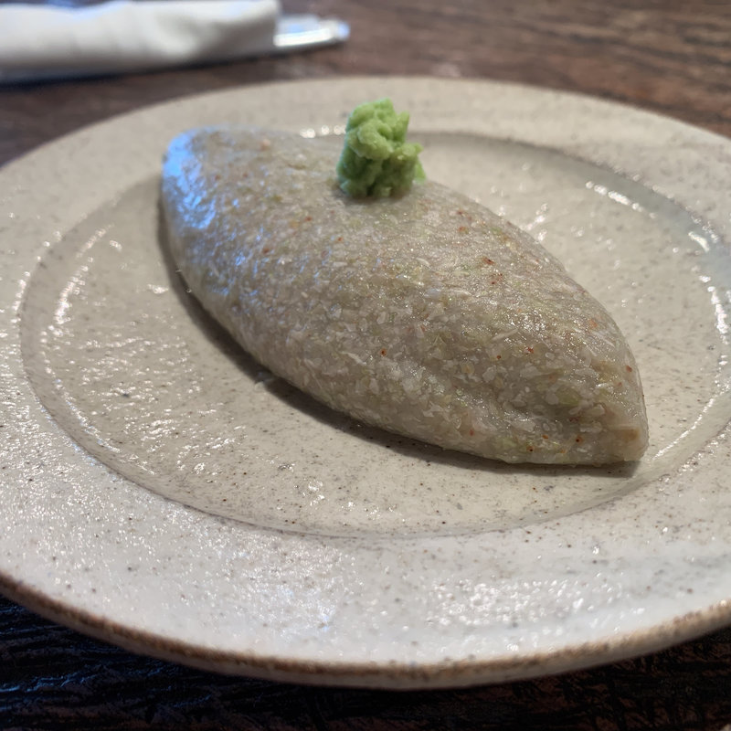 そばがき(そば切り 天笑 （てんしょう）)