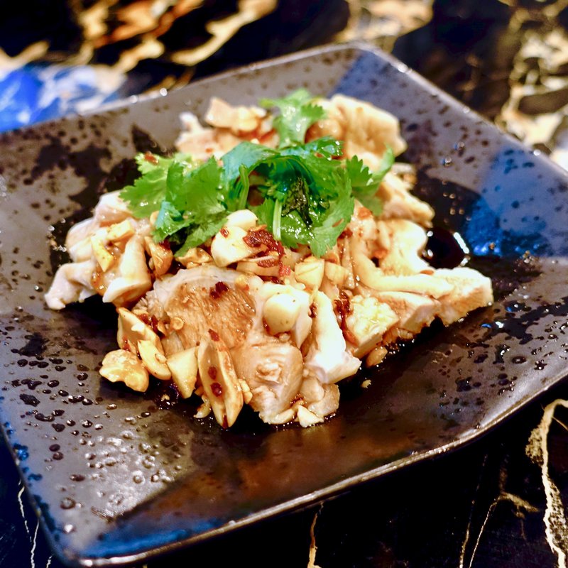 よだれ鶏(四川麻辣麺 雪家)