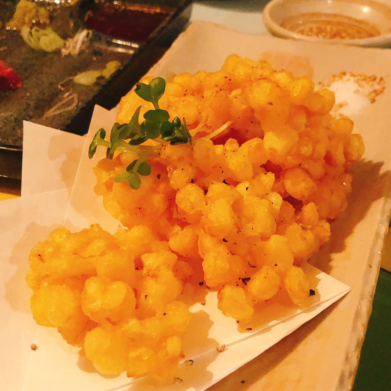 とうもろこしのかき揚げ(テンセイ)