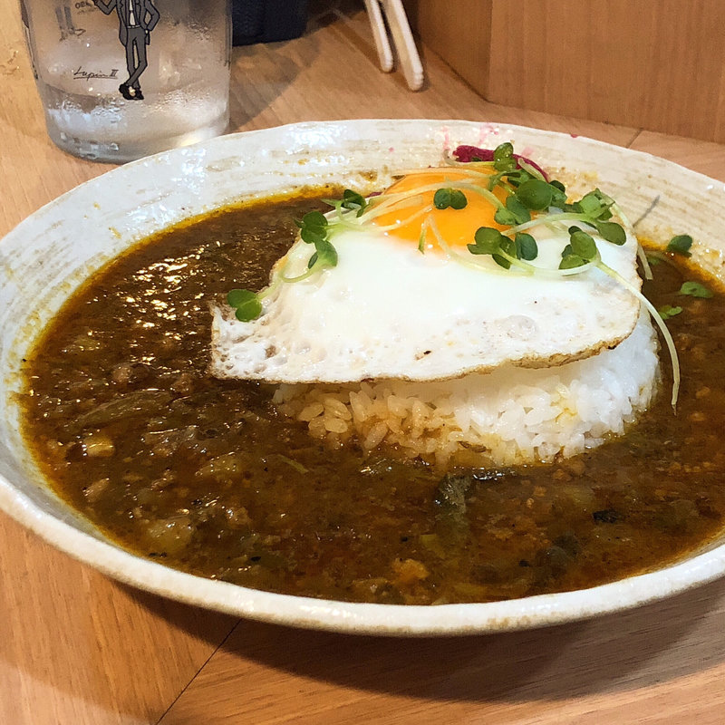 妄想台湾カレー担仔キーマ(目玉焼き付き)(はらいそSparkle)