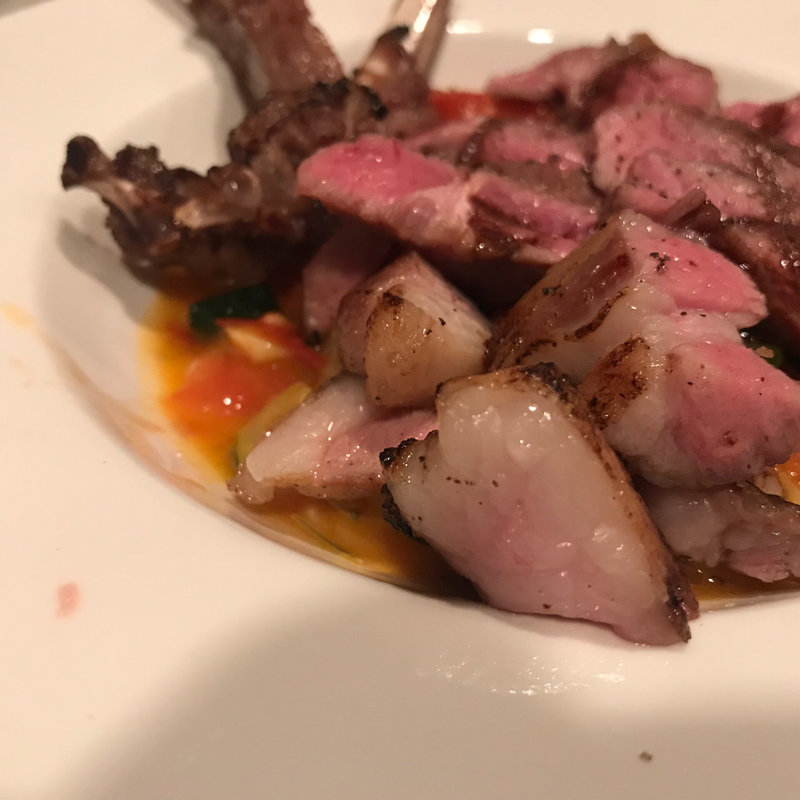 仔羊のロースト、バルサミコソース(F+1)