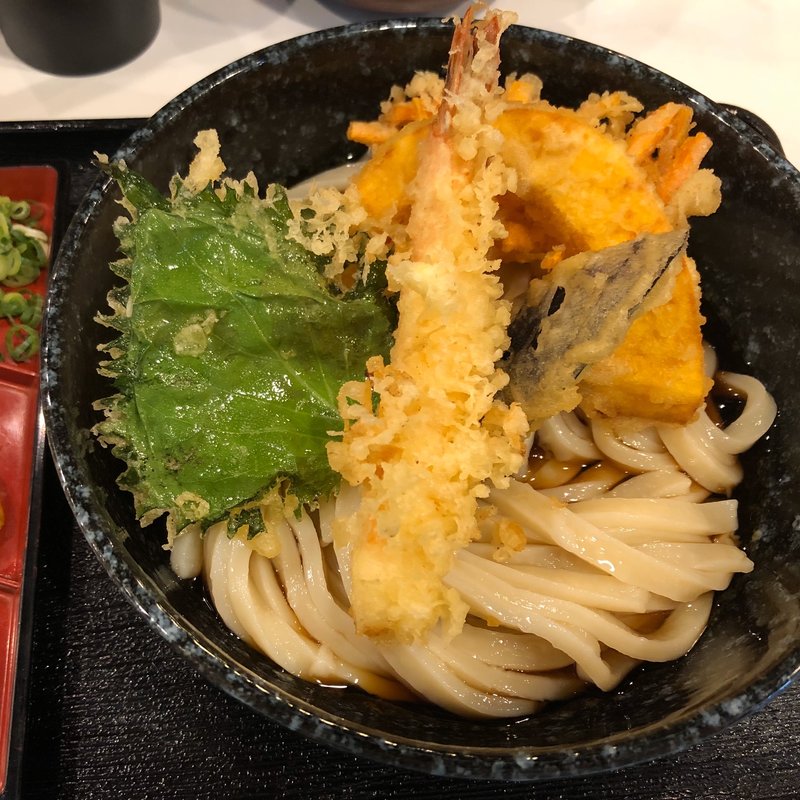 天麩羅ぶっかけ(中)(うだま 梅田店 （うどん魂一筋うだま梅田店）)