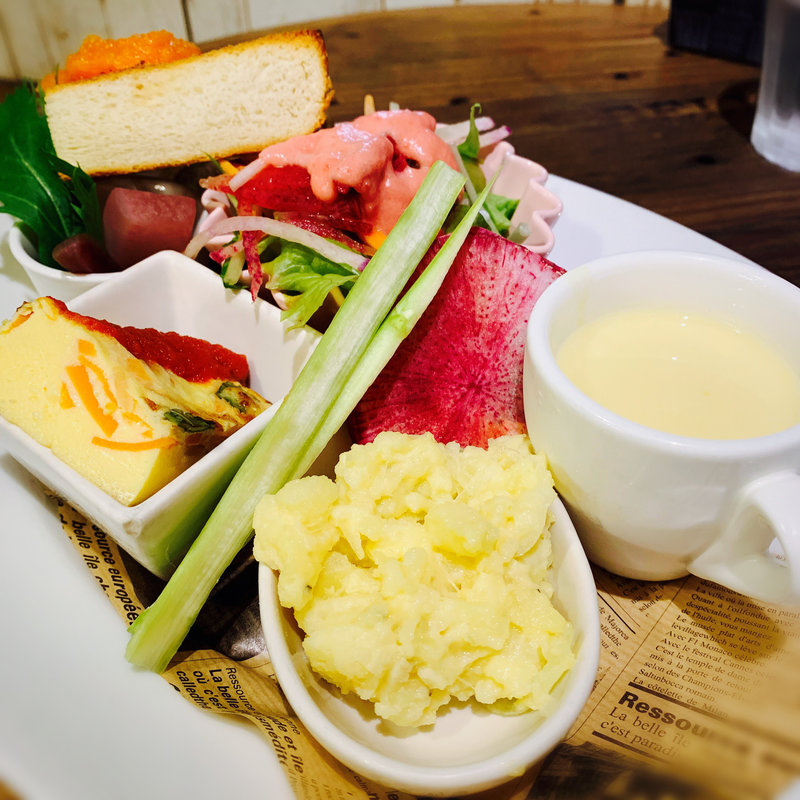 パスタランチ(BELLA BOCCA 阪急梅田店)