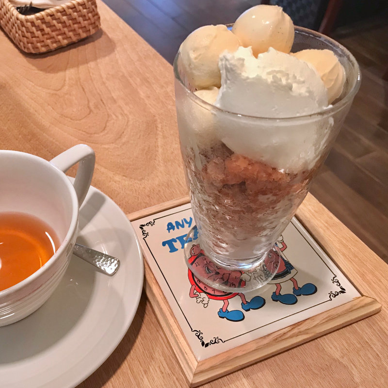 キャラメルアイスドルチェ(MLESNA TEA 大阪)