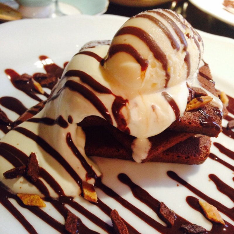 スクエアパンケーキ クレージーショコラ(マリベル 京都本店)