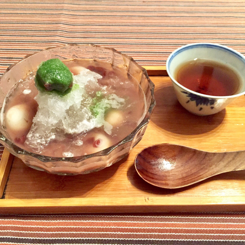 冷やしぜんざい(こち かぜ)