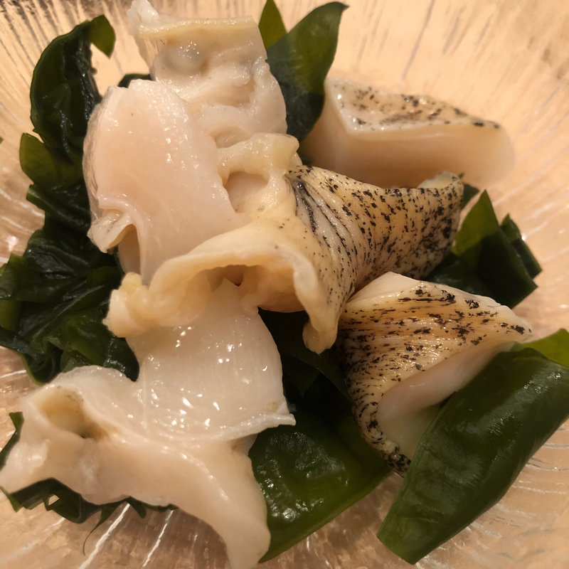 つぶ貝(すし屋の野八(のはち))