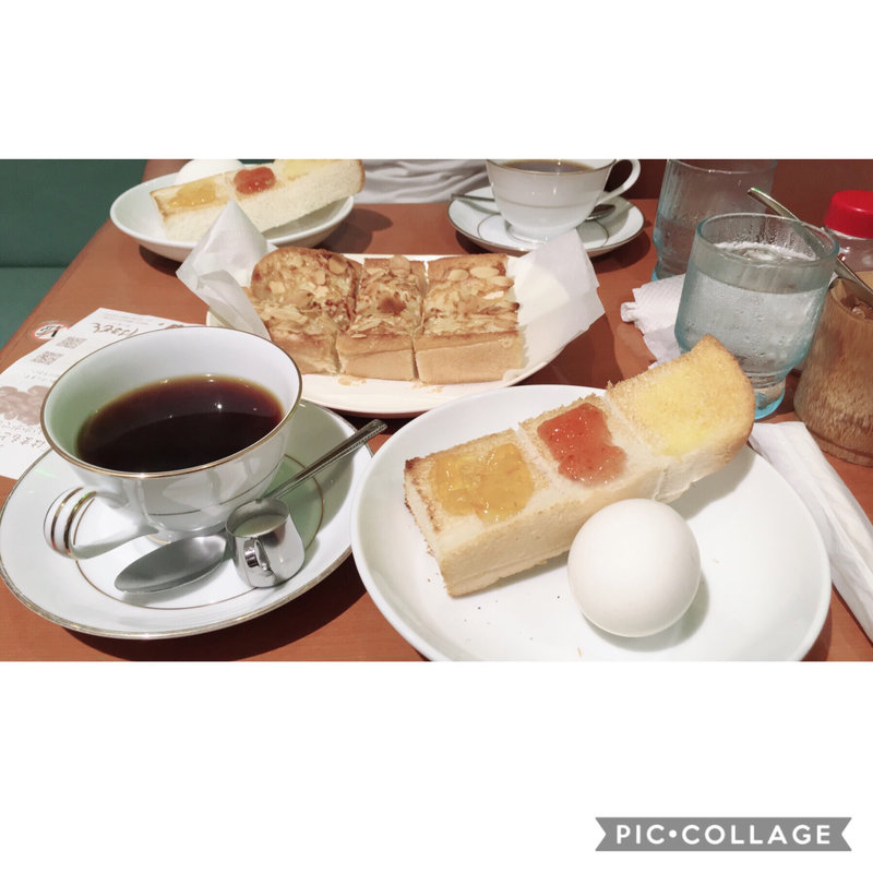 アーモンドトースト(はまもとコーヒー)