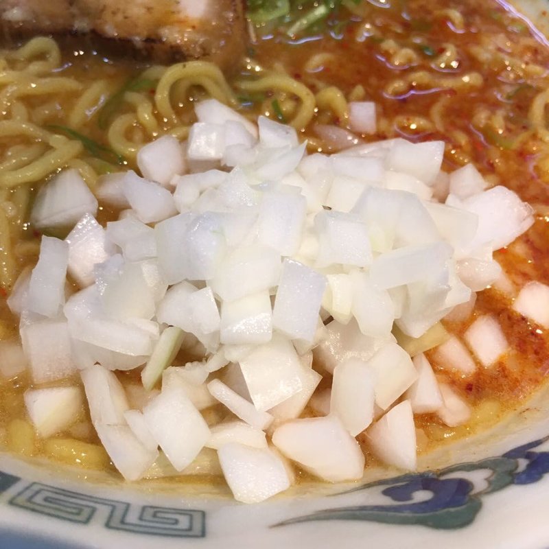 無料玉ねぎ(麺や 貴一)
