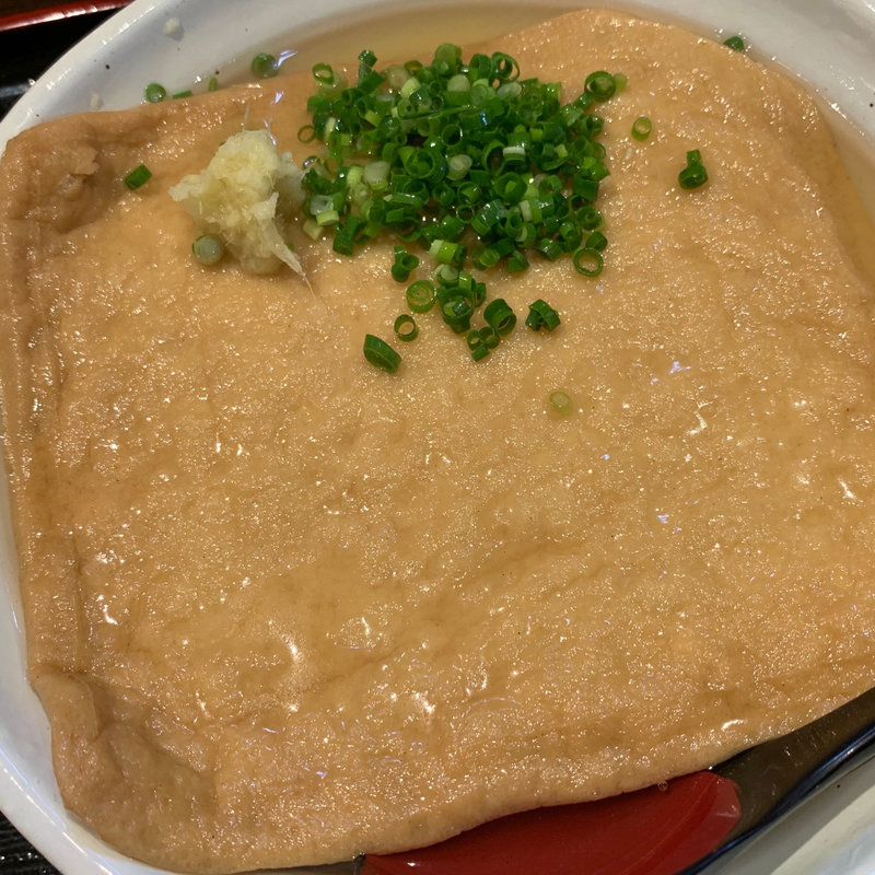 きつねうどんひやひや(賞讃)