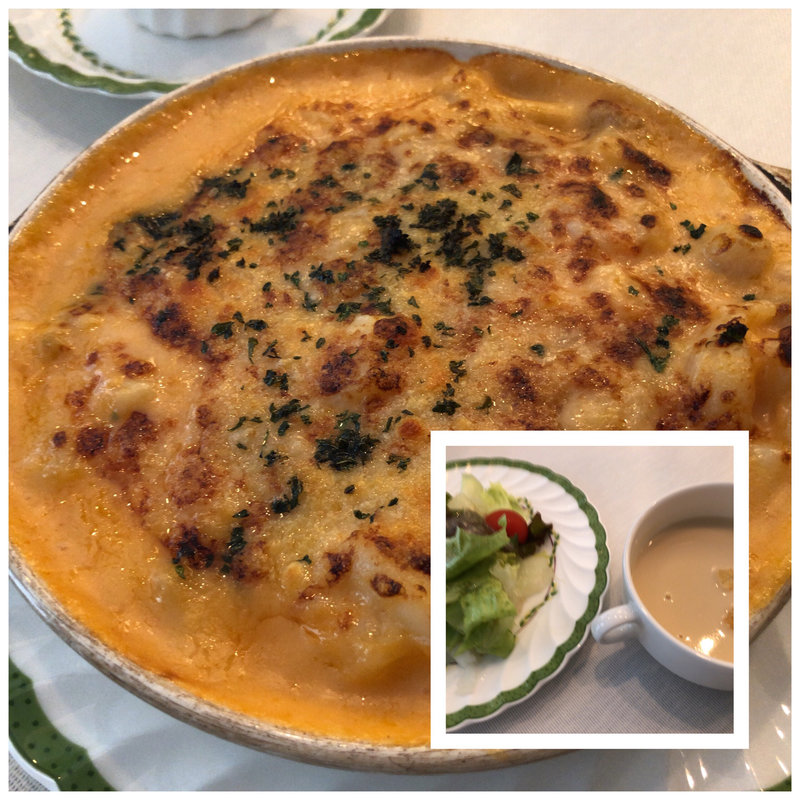 シーフードドリア セット(ル・ブラン 銀座店)