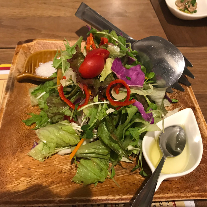 陽芽サラダ(産地直送ダイニング陽芽)