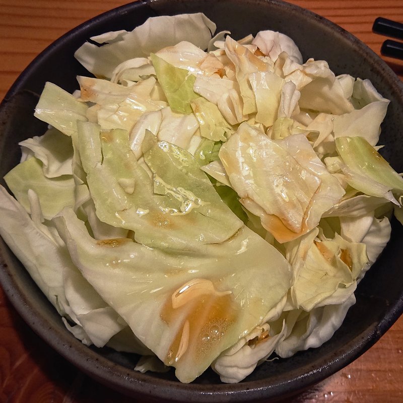 キャベツ盛り(鳥貴族 元住吉店)