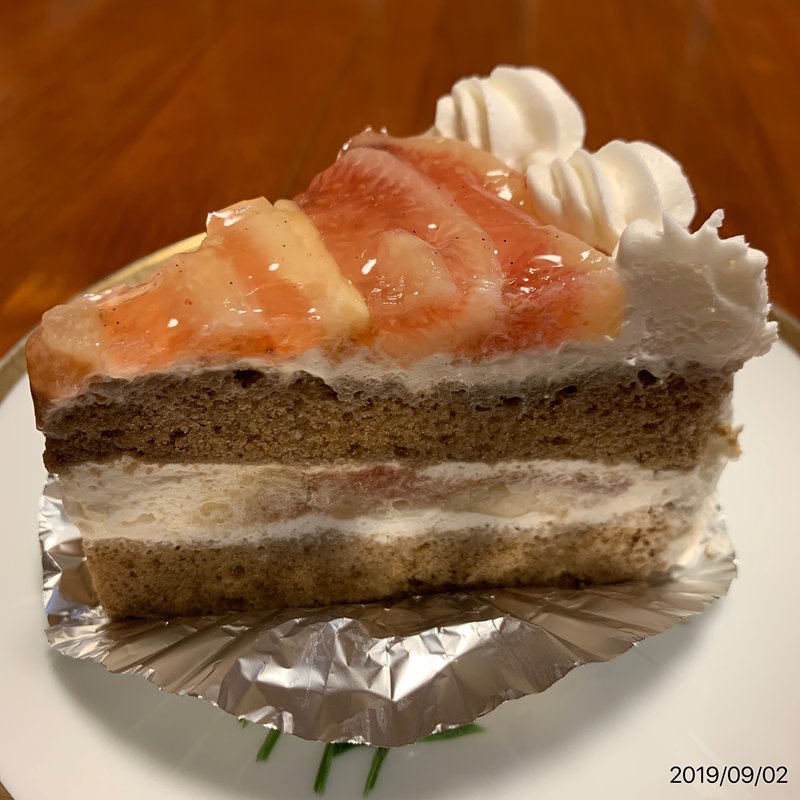 イチジクのショートケーキ(パティスリー ハイ)