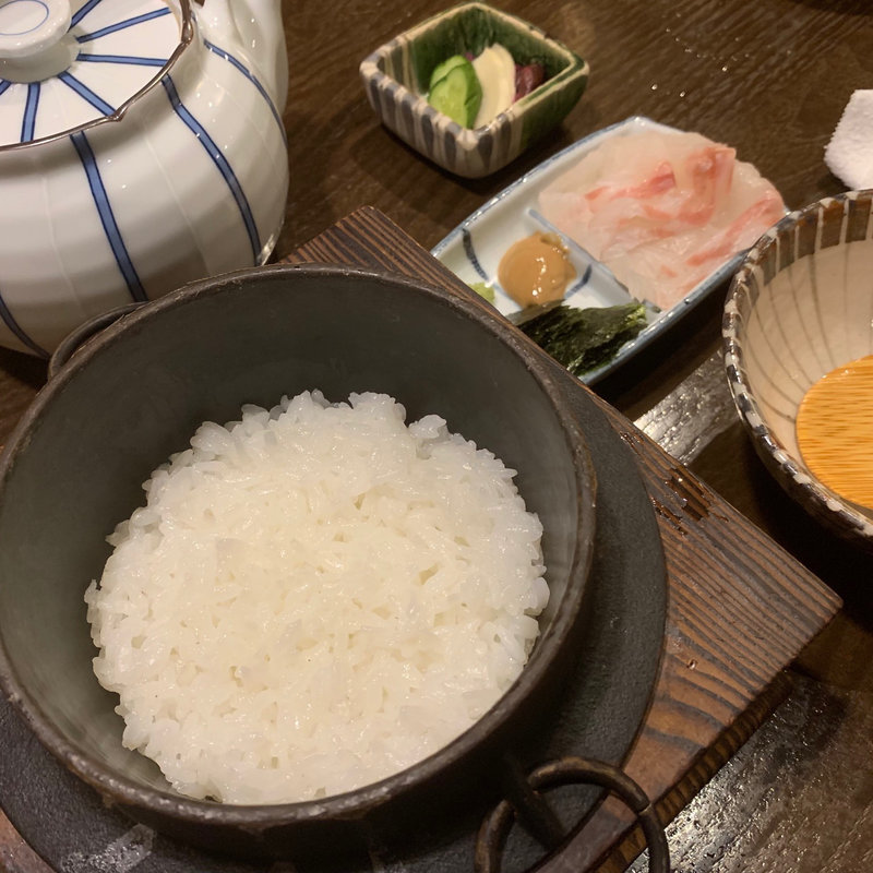 鯛茶漬け(そば酒房 徳兵衛 )