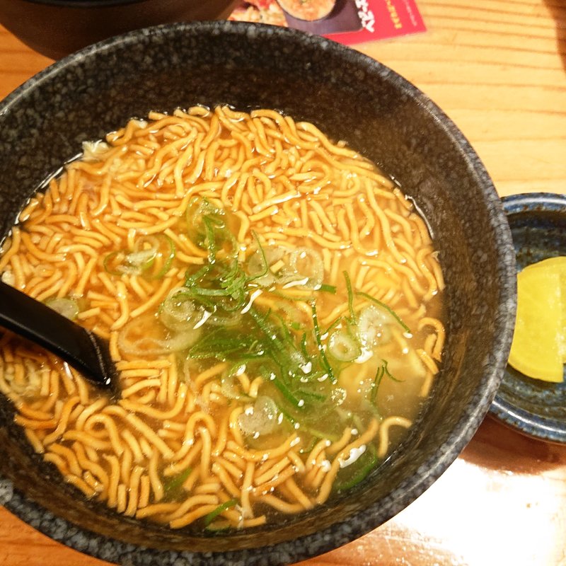 ベビースター雑炊(鳥貴族 元住吉店)