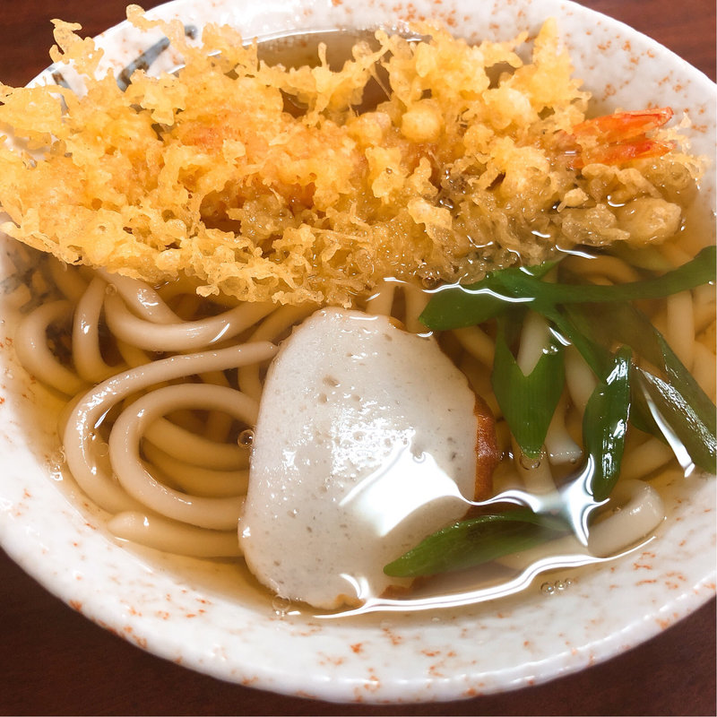 天ぷらうどん(掬水)