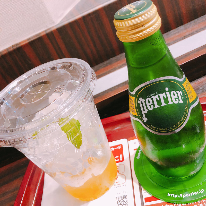 ペリエ ゆずはちみつ(エクセルシオール カフェ 吉祥寺サンロード店)