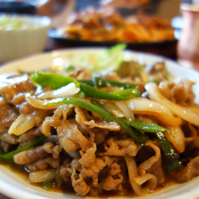 焼肉ランチB定食(なごみ食堂)